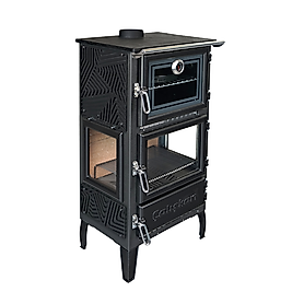 306-3D Fırınlı Şömine Soba