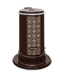 103 Kahverengi Yuvarlak Üstten Çıkışlı Soba