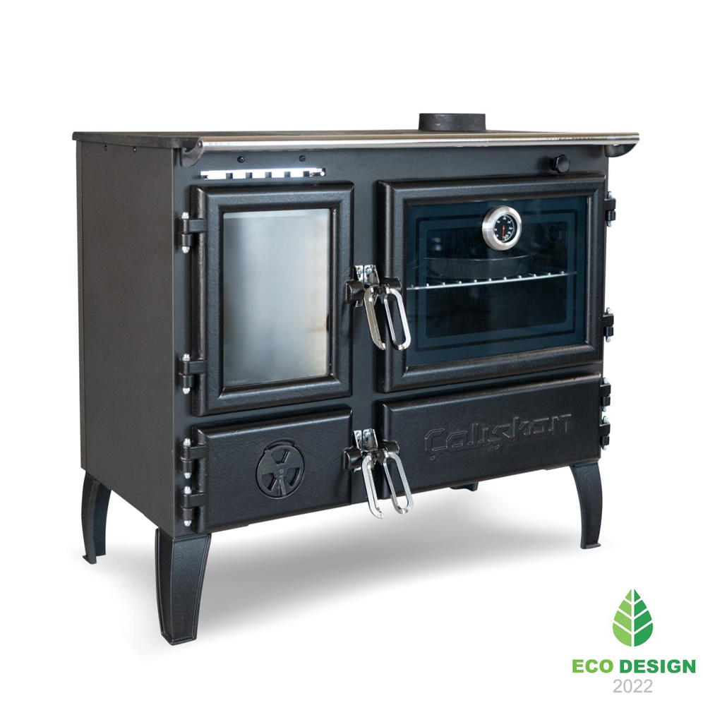 214 Gurme Tuğlalı Kuzine Soba Fırınlı