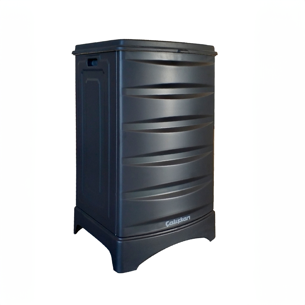 107 Mat Siyah Turbo Mini Kovalı Soba