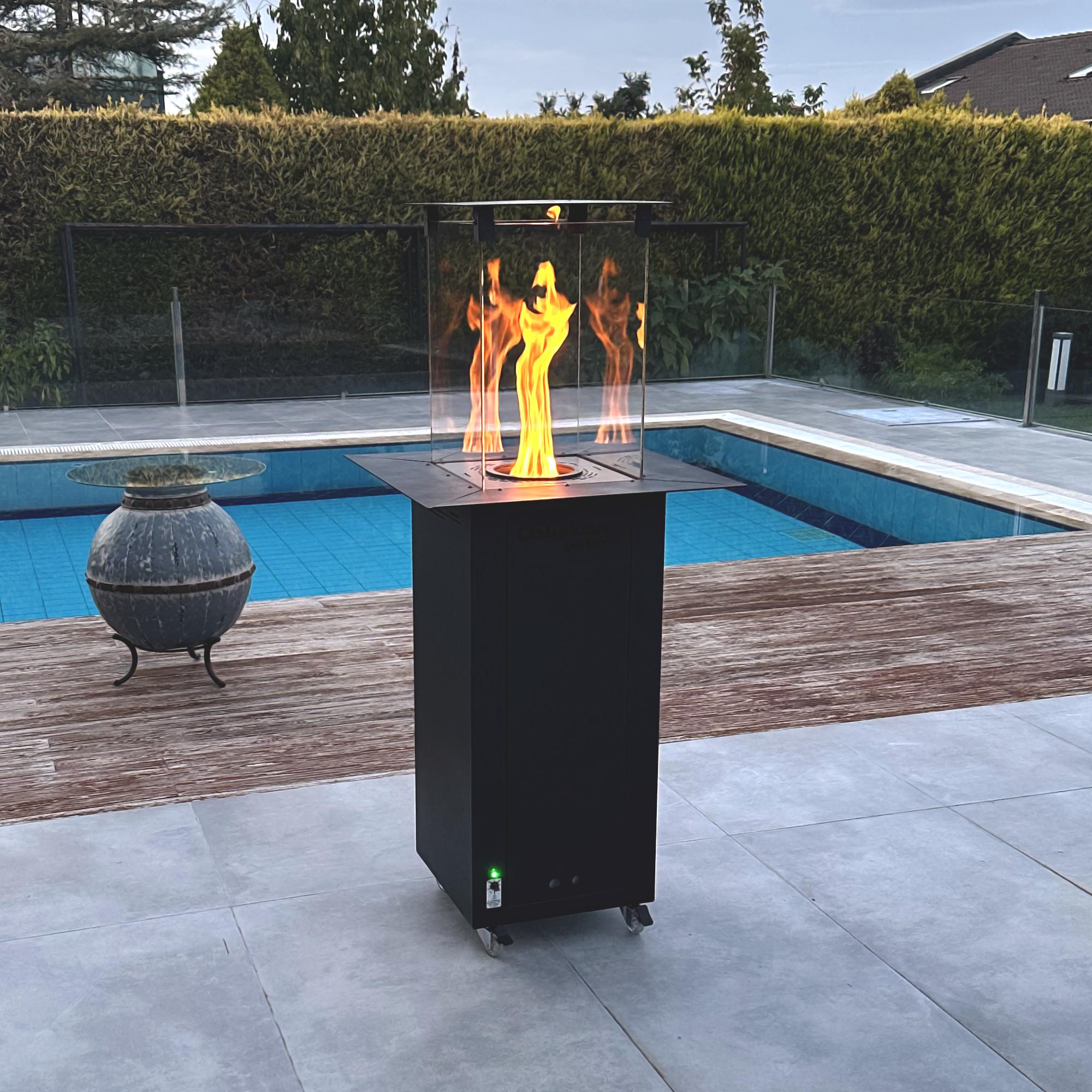 Çalışkan Pelet Yakıtlı Bahçe Sobası